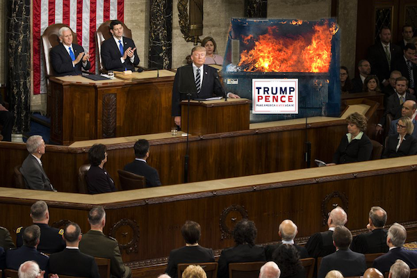Trump's first SOTU